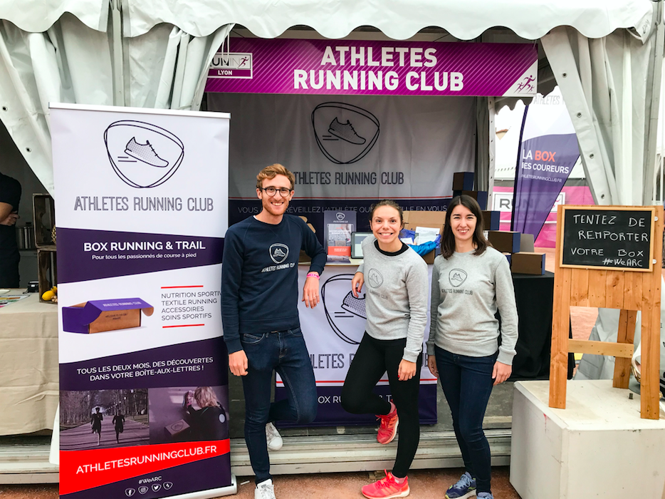 Stand Athletes Running Club sur le Run In Lyon