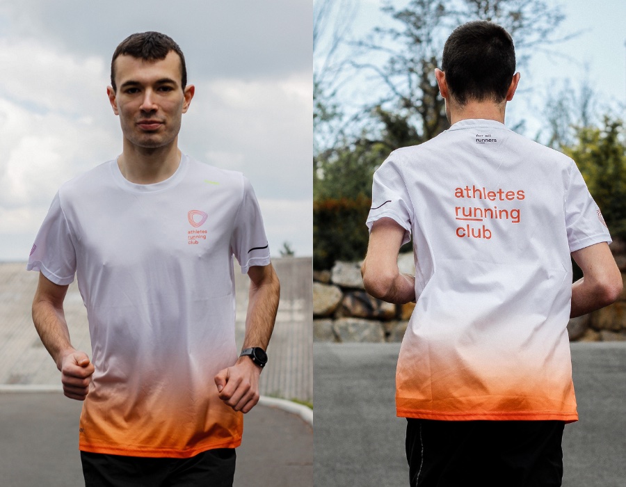 Tee shirt pour courir Athletes Running Club
