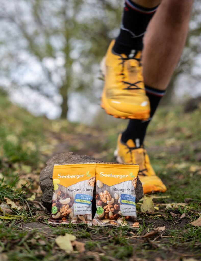 2 sachets de fruits secs pour énergie durant running