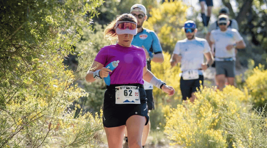 Ambassadrice Athletes Running Club, @running_paillettes sur sa première Backyard Ultra à Forcalquier, dans les Alpes-de-Haute-Provence.