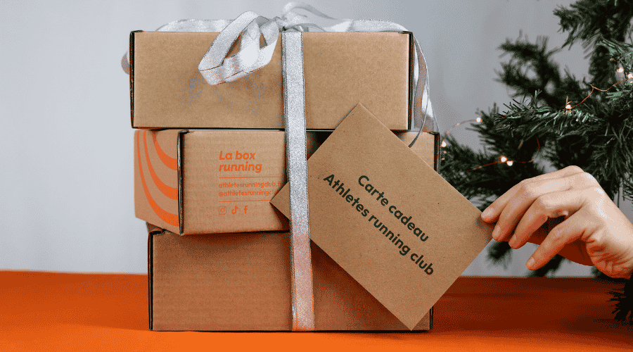 carte cadeau de la box Athletes running club
