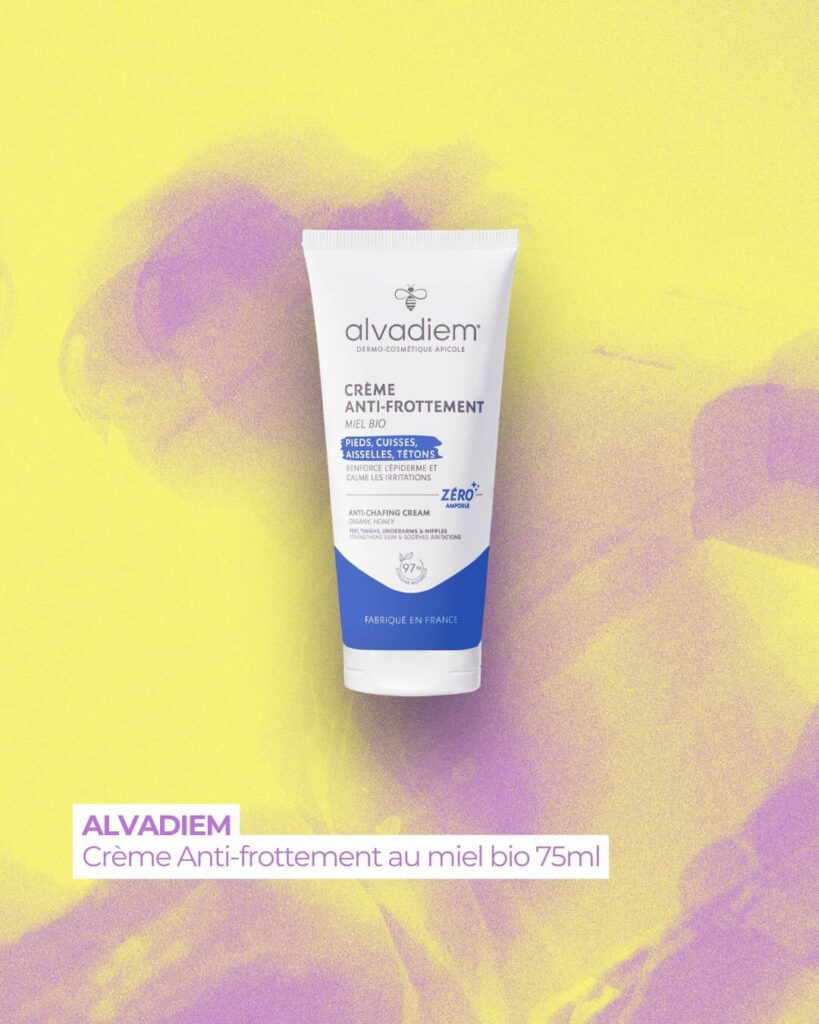 crème anti frottement pour la course à pied et la randonnée